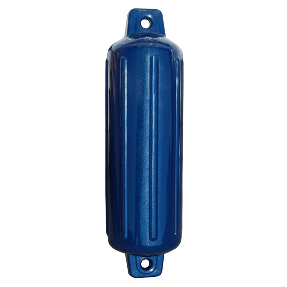 Taylor Made Storm Gard 55 x 20 Inflatable Vinyl Fender  Captains Navy 252057