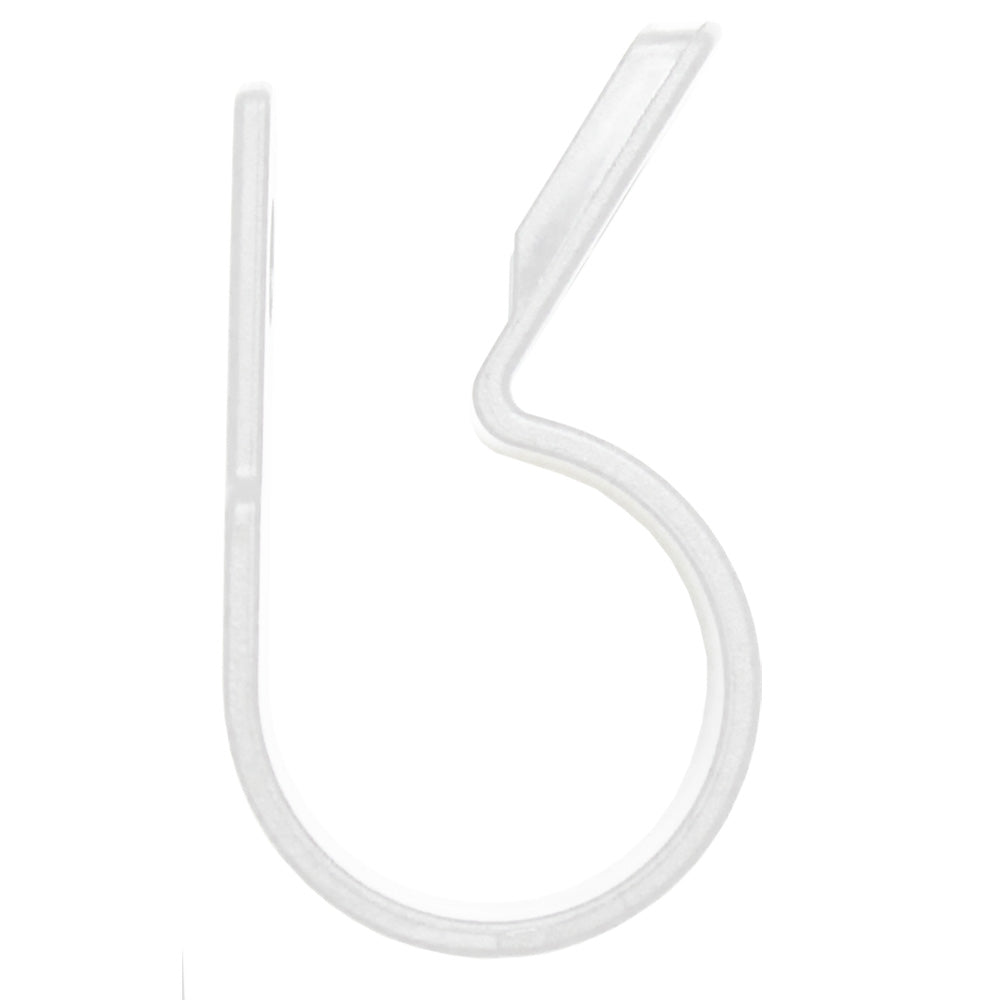 Pacer Nylon CClamps  112  Natural Color  25 Pack BCCH2425