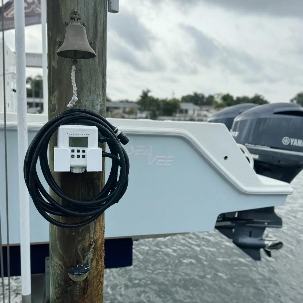Flushmaster Outboard Flushing System  2 Outlet wTwo 15 Hose Kits SMFM2015