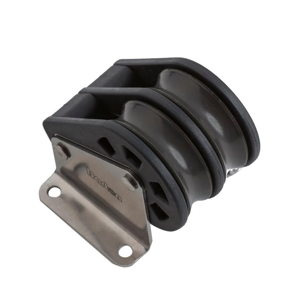 Barton Size 3 45mm Plain Bearing Pulley Block Double Upright Block N03250