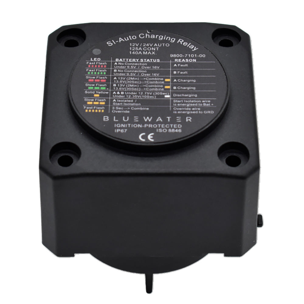 Bluewater Auto Charging Relay 12V  140 AMP 9800710100