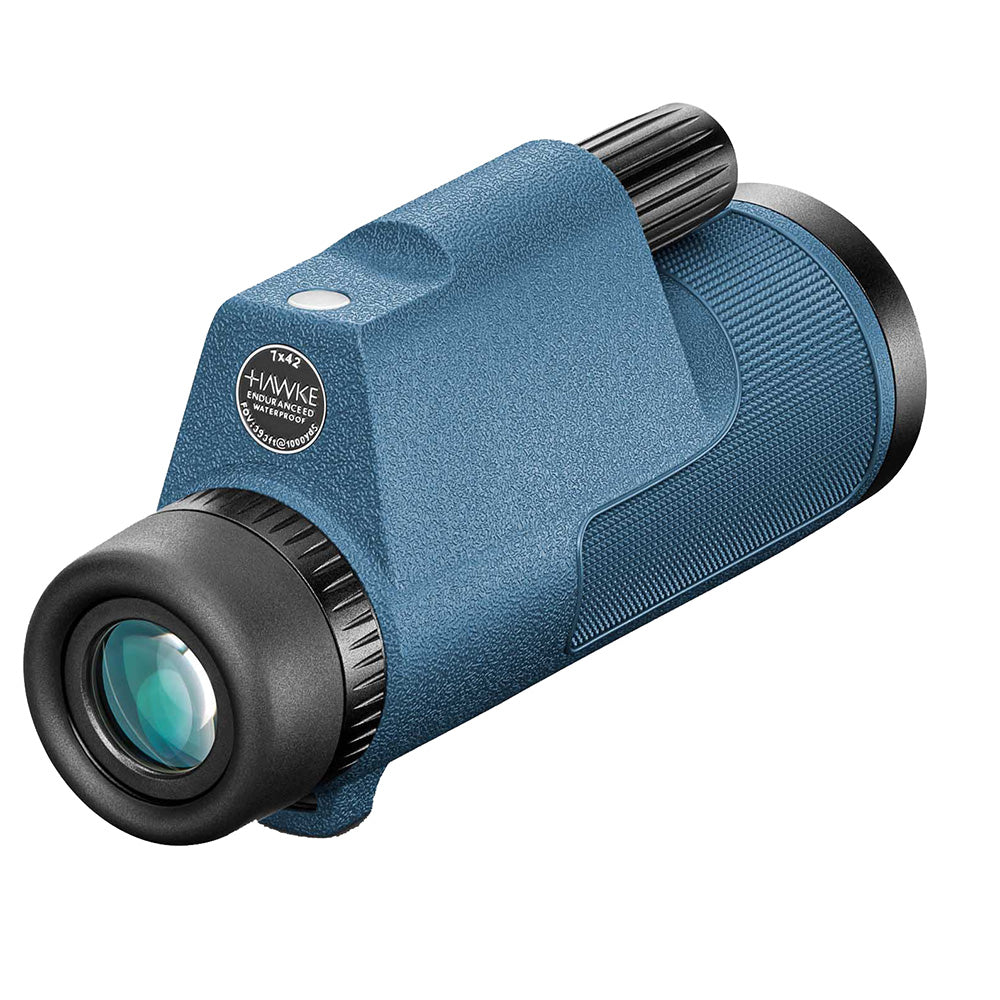 Hawke Optics Endurance ED Marine Binoculars 7x42 Monocular  Blue wCompass 36521