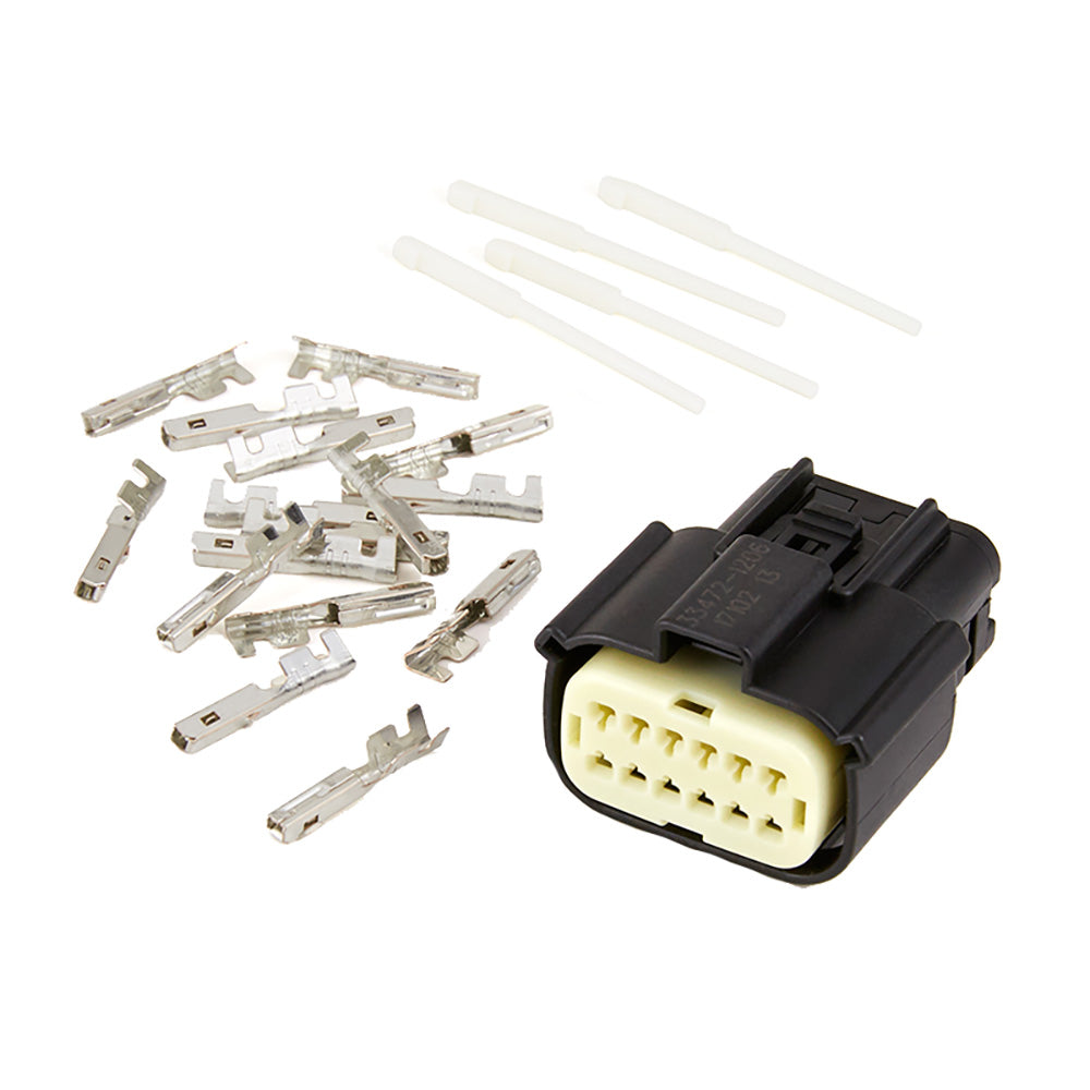 Egis Connection Kit MX150 12Position Female w14 Terminals  8 Cavity Plugs Bulk Pack 4611B