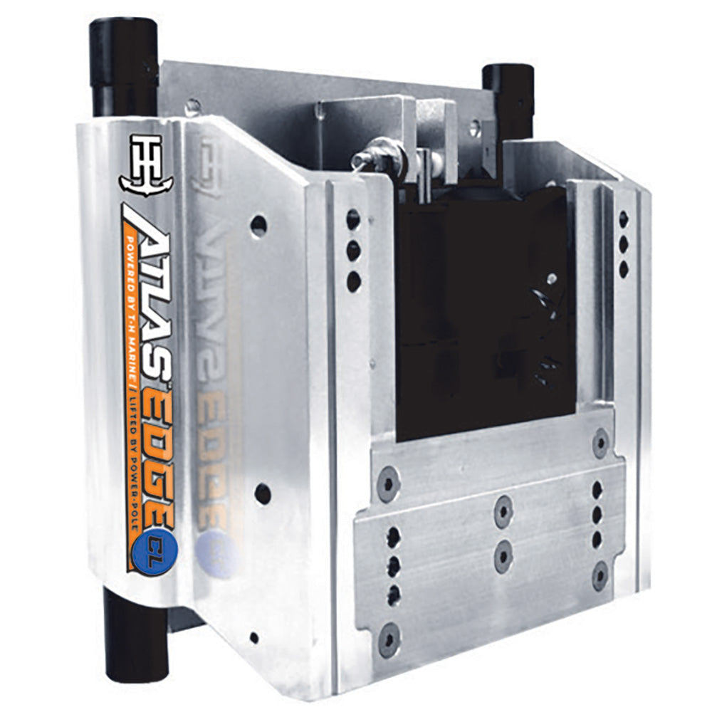 TH Marine ATLAS EDGE 8 Set Back Hydraulic Jack Plate  Classic  Silver AHJE8VDP