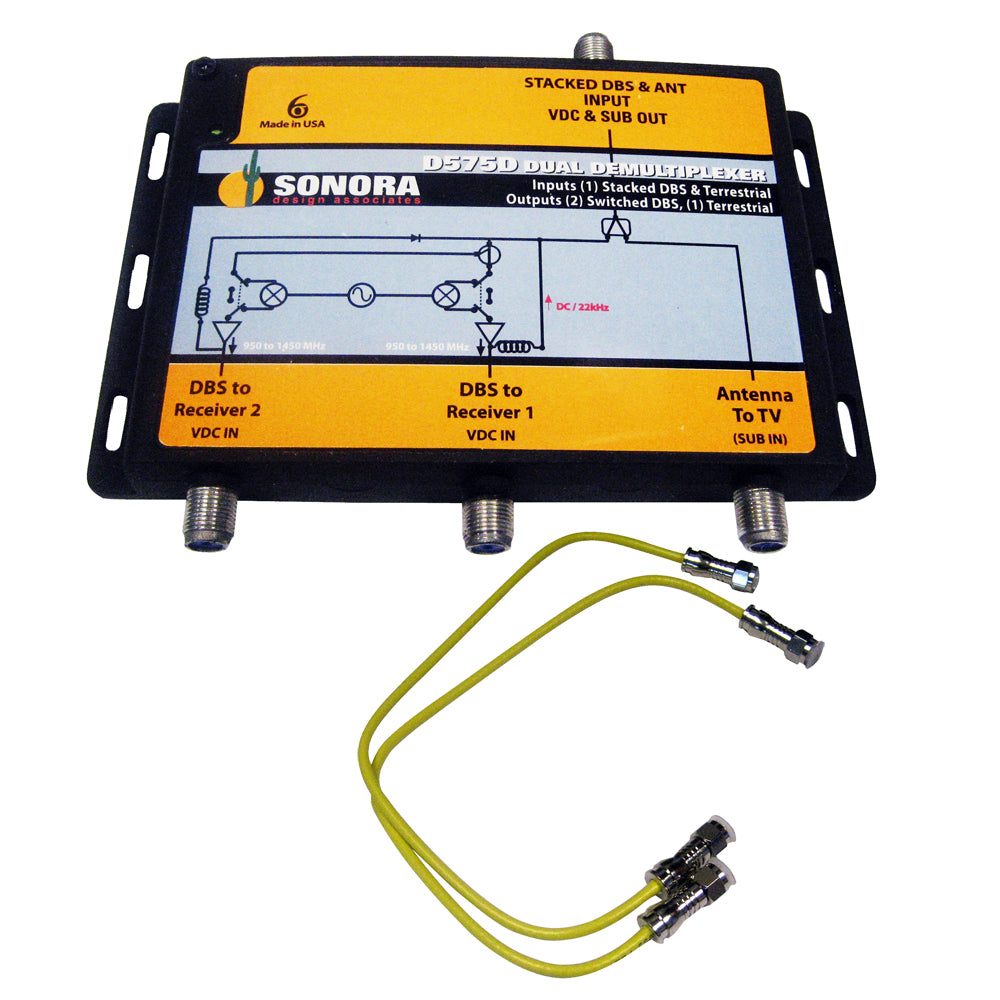 KVH Dual Output Signal Destacker 190410