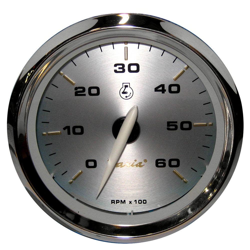 Faria Kronos 4 Tachometer  6000 RPM Gas  Inboard  IO 39004