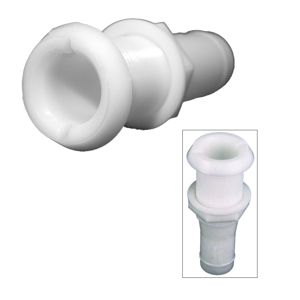 Perko 34 ThruHull Fitting fHose  Plastic Narrow Flange 0301DP5