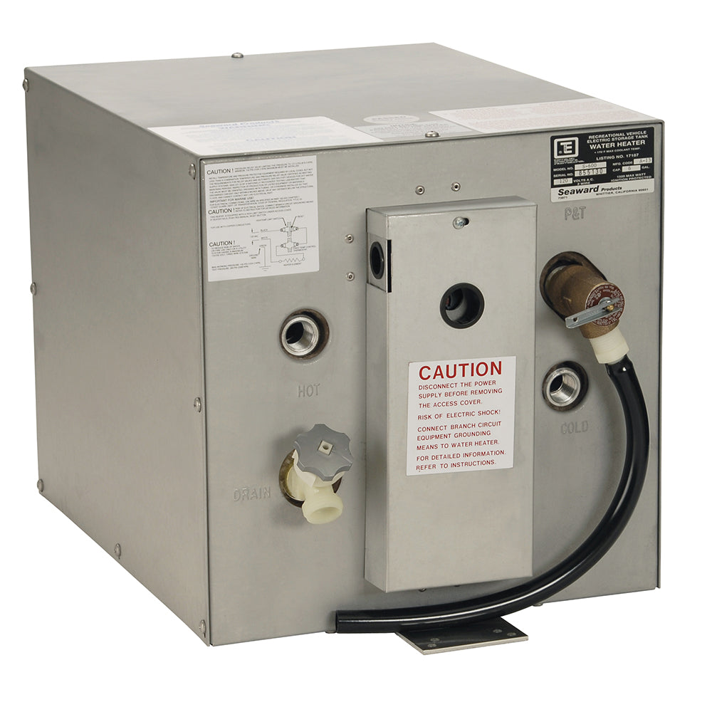 Whale Seaward 6 Gallon Hot Water Heater  Stainless Steel  120V  1500W S700E