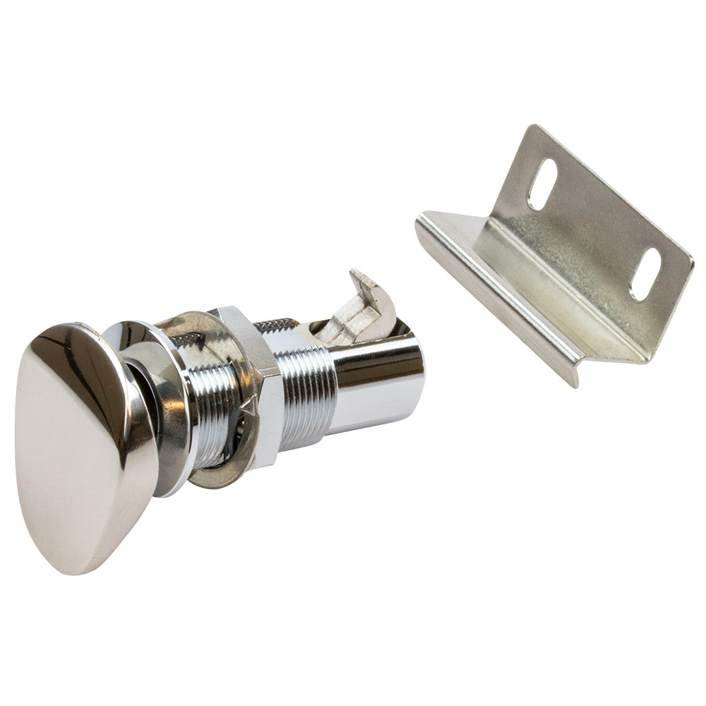 SeaDog Push Button Cabinet Latch  Oval 2254001