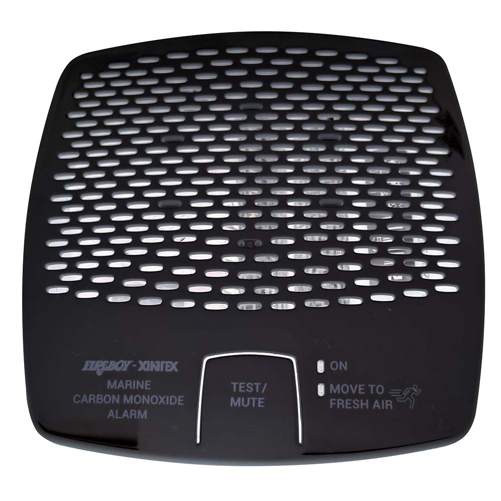 FireboyXintex CO Alarm Internal Battery  Black CMD6MBBR