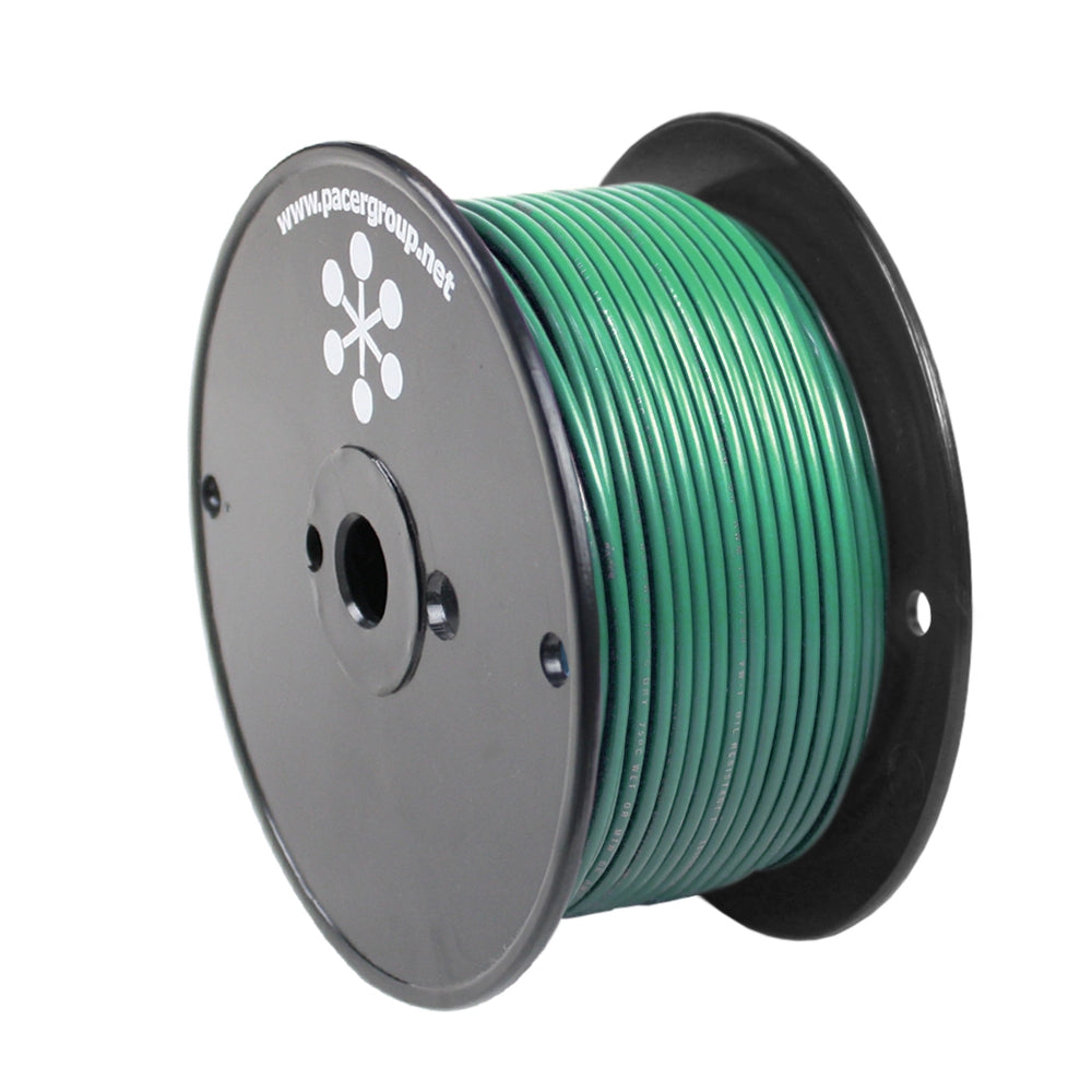 Pacer Green 10 AWG Primary Wire  250  WUL10GN250