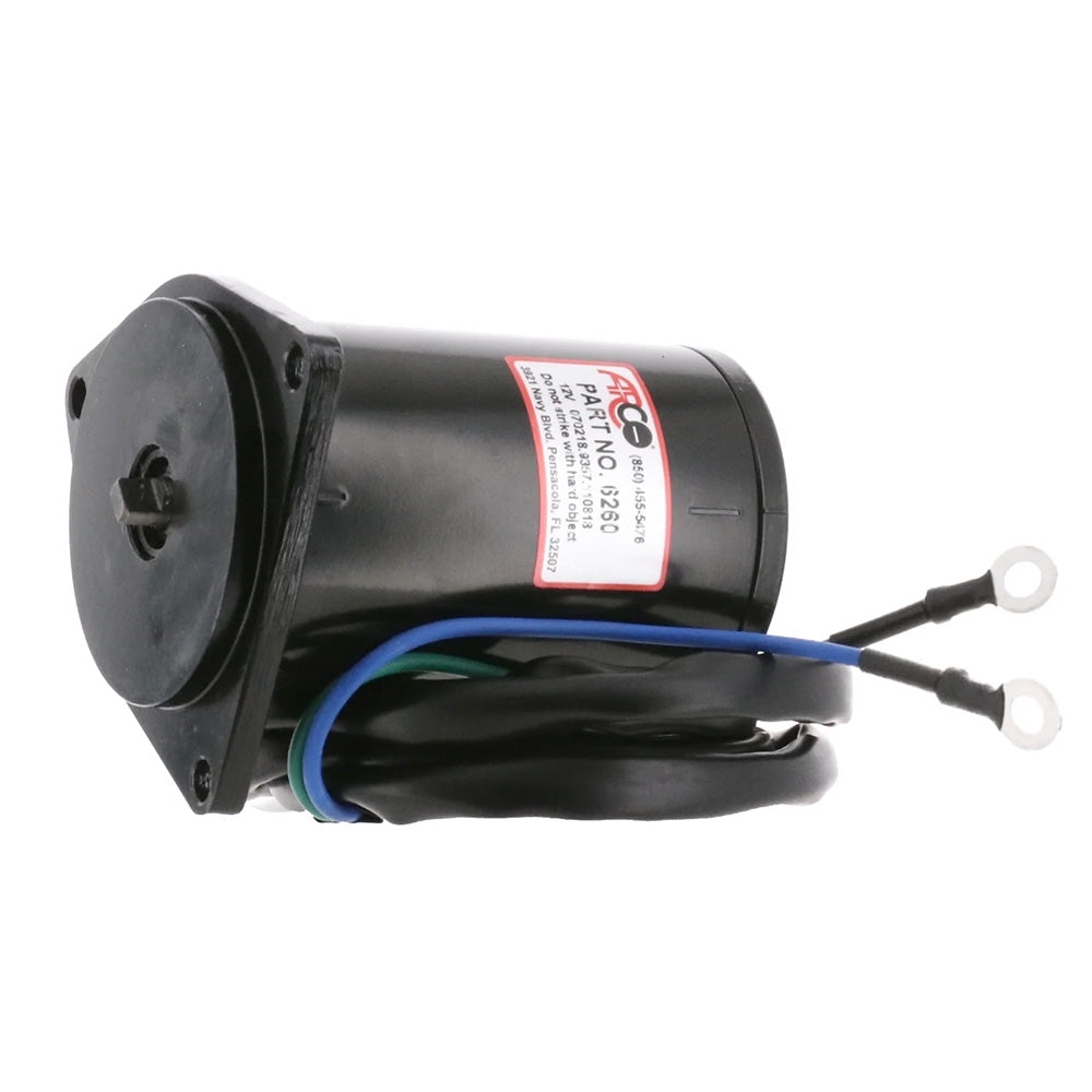 ARCO Marine Replacement Outboard Tilt Trim Motor  Yamaha 2Wire 3 Bolt Flat Blade 6260